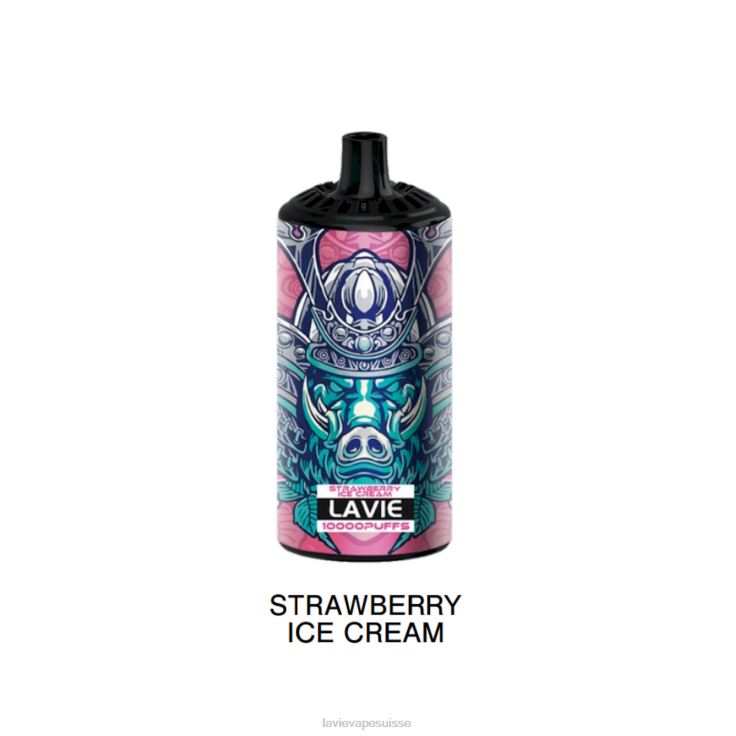 glace à la fraise