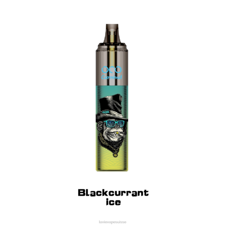glace au cassis LAVIE OCO carnaval 10000 bouffées 2DHBL348 | Lavie E Cigarette