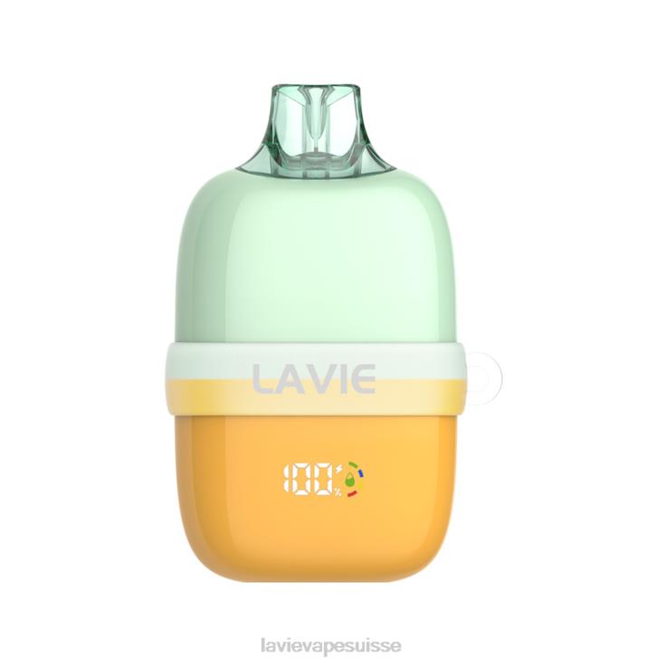 glace à l'orange