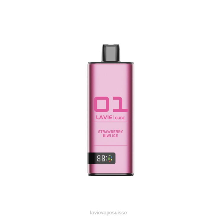 glace fraise kiwi LAVIE Cube 20000 bouffées 2DHBL35 | Lavie Vape Genève