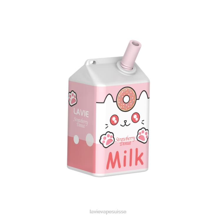 beignet aux fraises LAVIE MILK 7000 bouffées 2DHBL177 | Lavie Vape Price