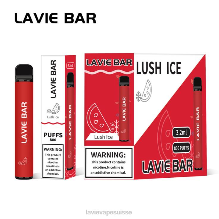 glace luxuriante LAVIE BAR 800 bouffées 2DHBL308 | Lavie Vape Suisse
