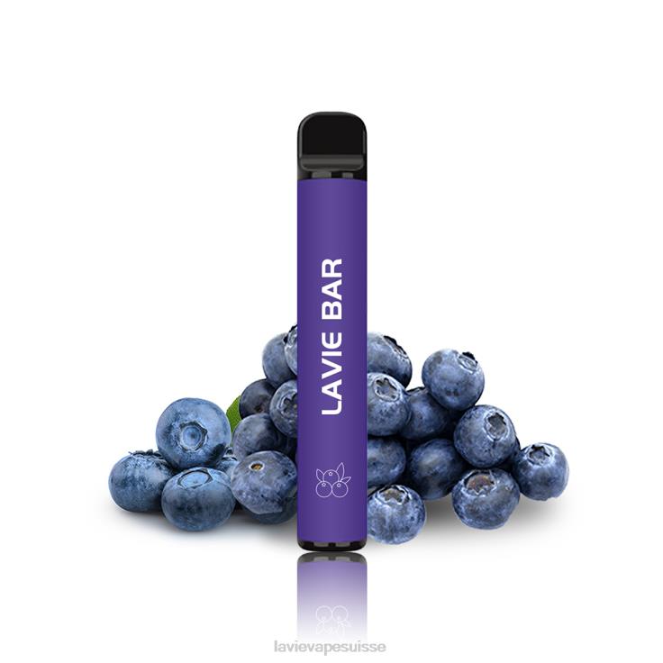myrtille LAVIE BAR Version 2% 800 bouffées 2DHBL318 | Lavie E Cigarette